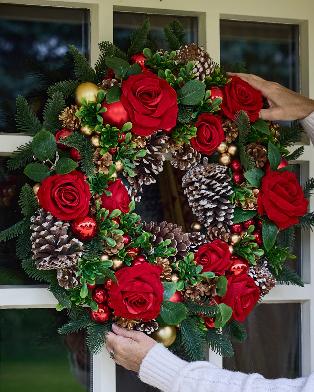 Rose Bouquet Wreath - Image 4