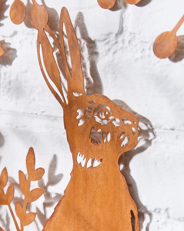 Rustic Hare Wall Decoration - Image 5