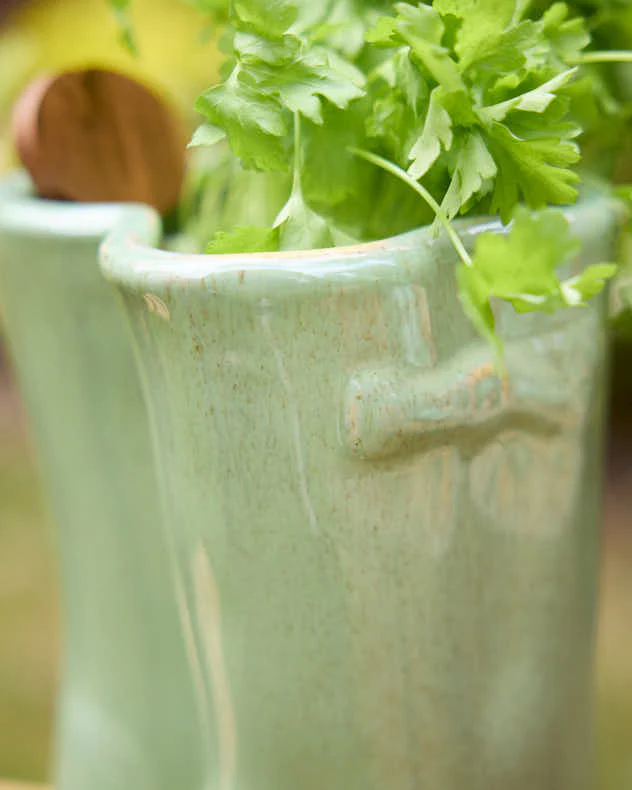 Large Green Welly Boot Planter - Image 5