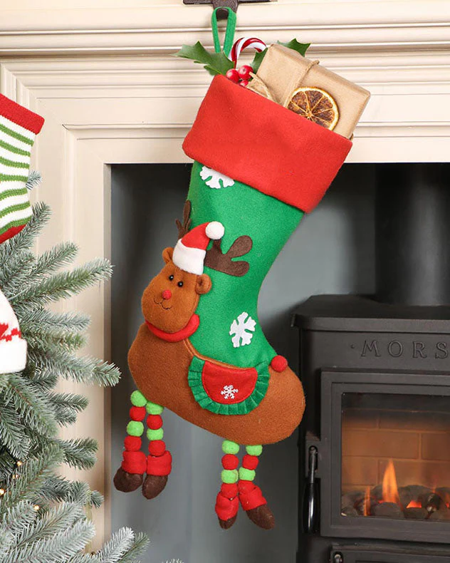 Christmas Character Hanging Legs Stocking - Image 3