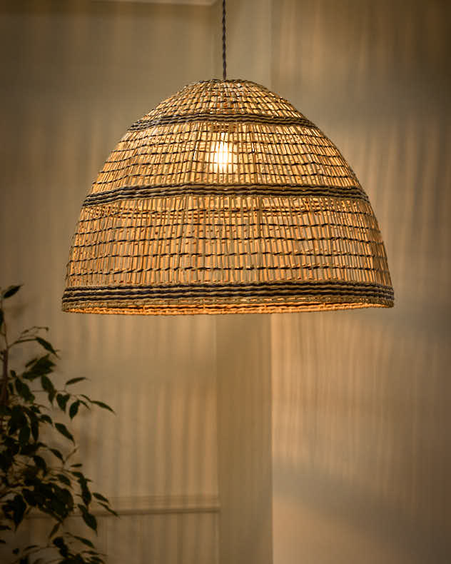 Seagrass Stripe Easy Fit Ceiling Shade - Image 3