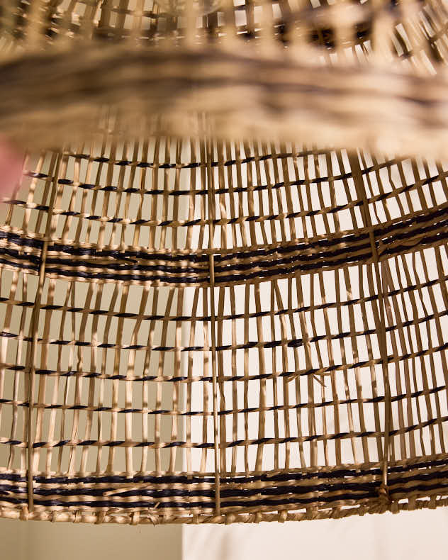 Seagrass Stripe Easy Fit Ceiling Shade - Image 4