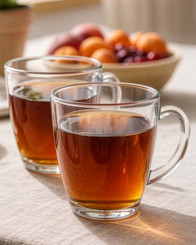 Serra Clear Glass Mug - Image 3
