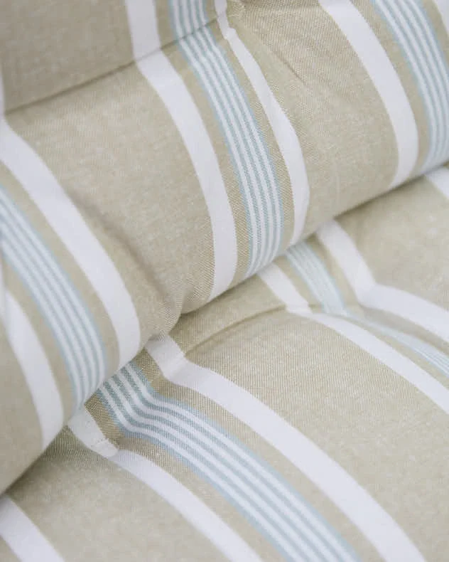 Set of Blue Striped Seat Pads - Image 5