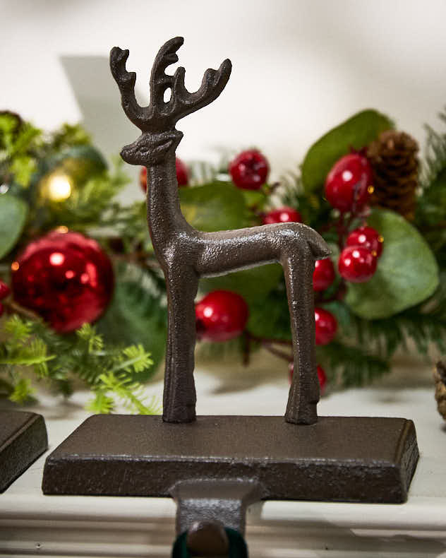 Set of 2 Reindeer Stocking Holders - Image 3