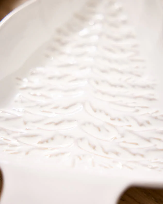 Set of 2 White Tree Side Plates - Image 3