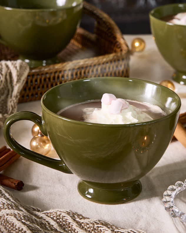 Set of 2 Winter Hot Chocolate Mugs - Image 3