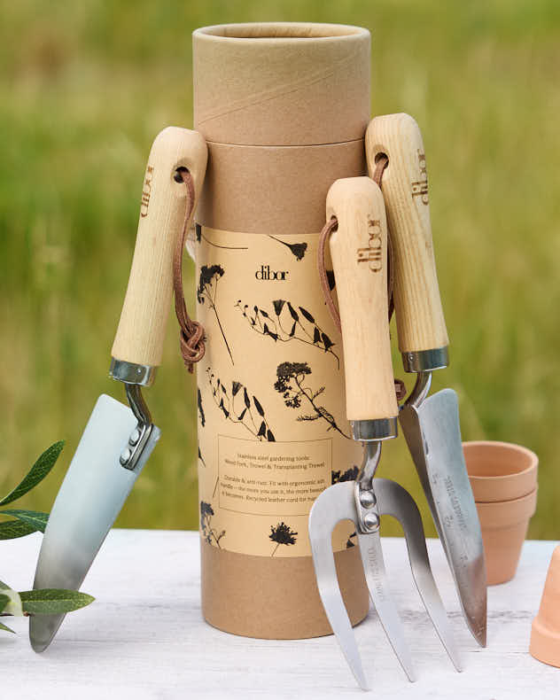 Set of 3 Garden Tools and Storage Tube - Image 4