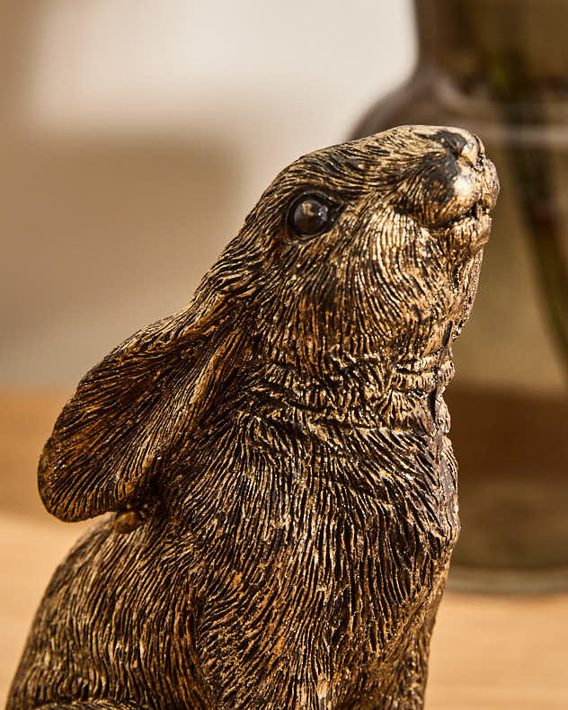 Set of 3 Mini Hare Ornaments - Image 4