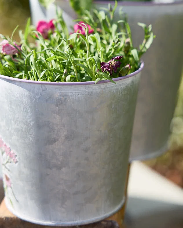 Set of 3 Spring Meadow Planters - Image 3
