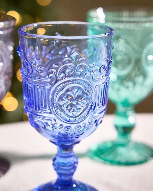 Set of 4 Coloured Wine Goblets - Image 3