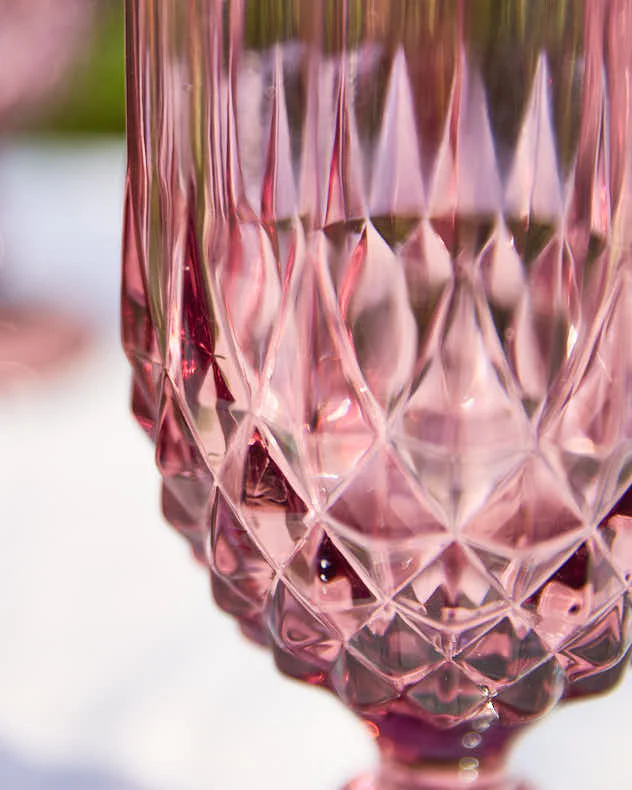 Amethyst Diamond Wine Goblet - Image 6