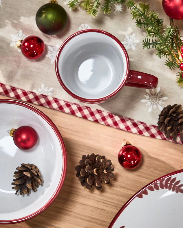 Cranberry Stag Mugs - Image 4