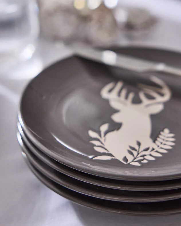 Grey Stag Side Plates - Image 3