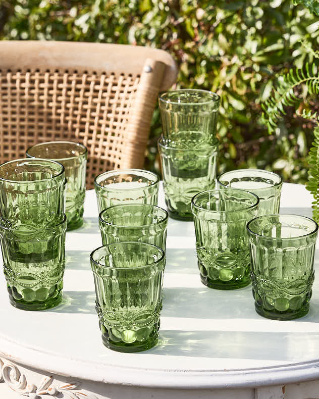 Set of Palazzo Green Tumblers - Image 3
