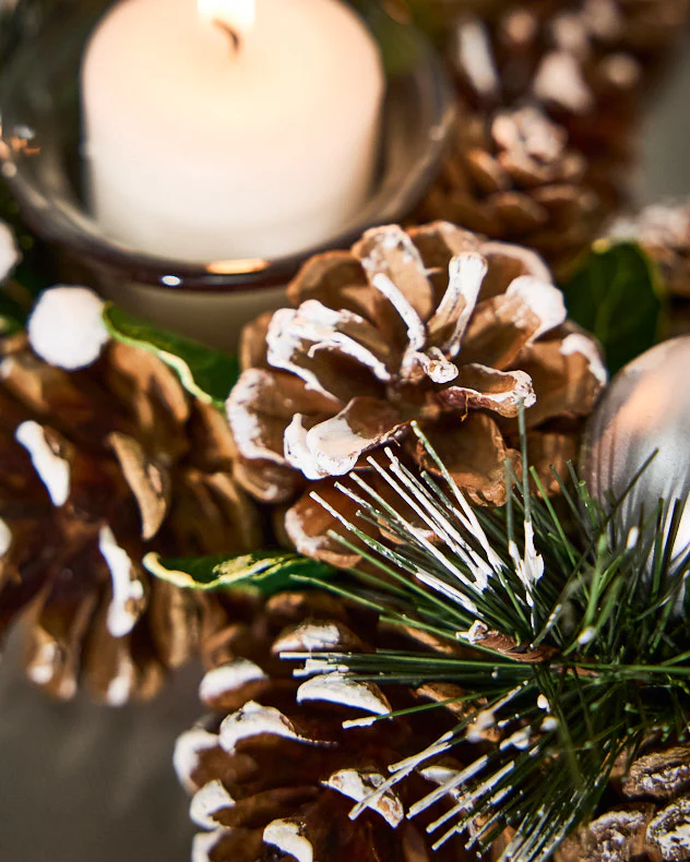 Silver Round Tealight Centrepiece - Image 4