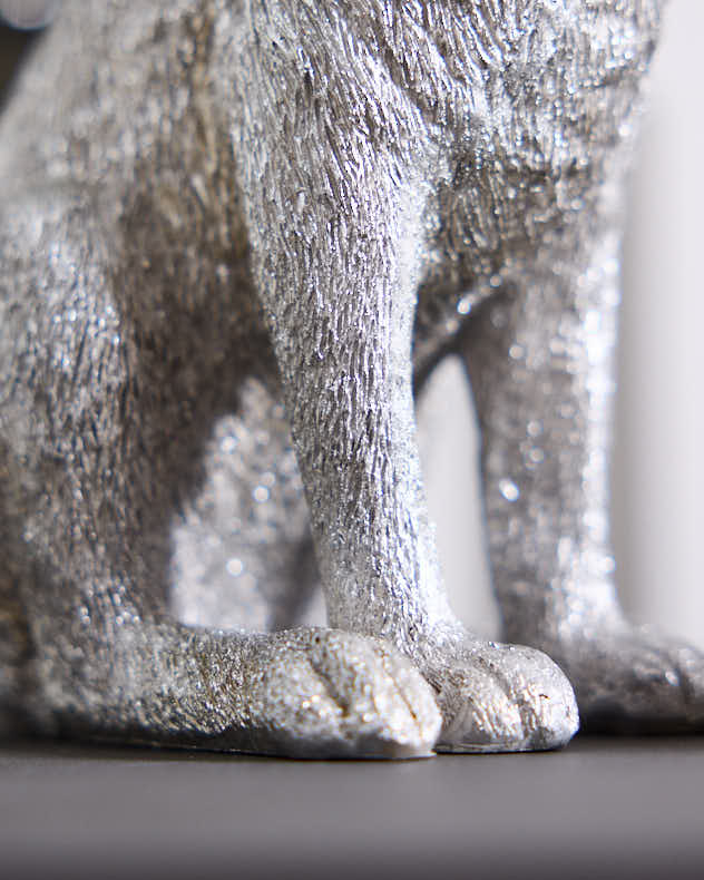 Small Silver Hare Ornament - Image 4