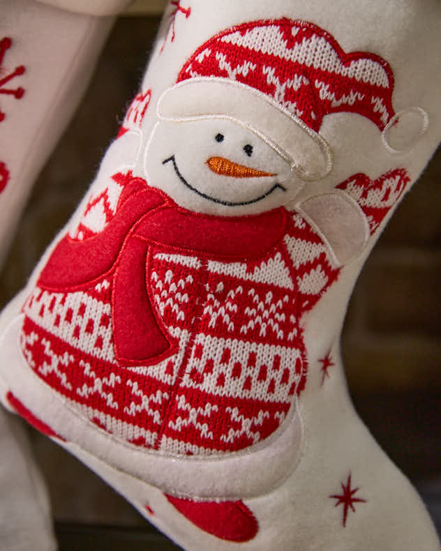 White Christmas Children's Stocking - Image 5