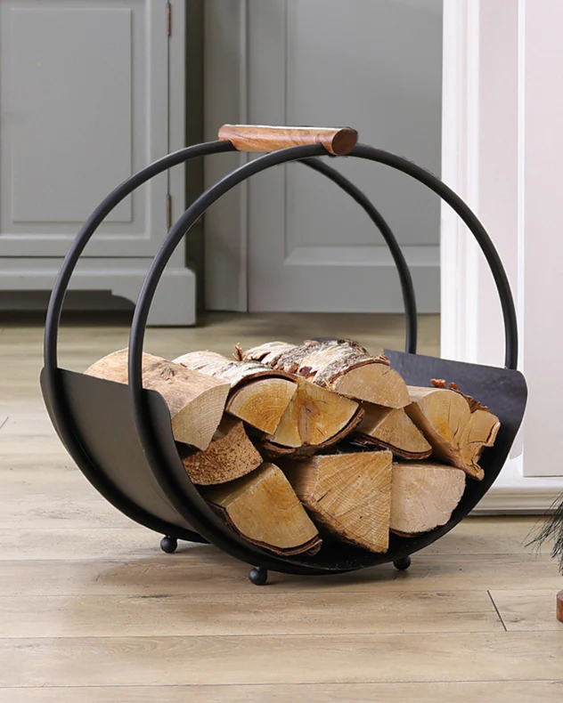 Soho Round Log Holder