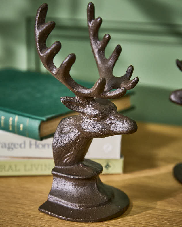 Stag Head Bookends - Image 3