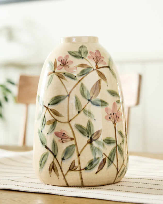 Summer Pink Floral Blossom Vase - Image 2