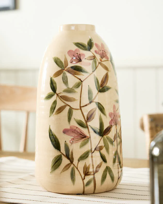 Summer Pink Floral Blossom Vase - Image 3