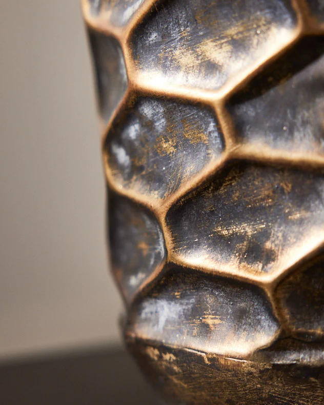 Tall Neck Textured Jug Vase - Image 4