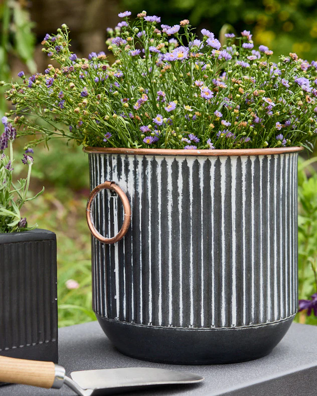 Tambara Set of 3 Ribbed Planters - Image 4