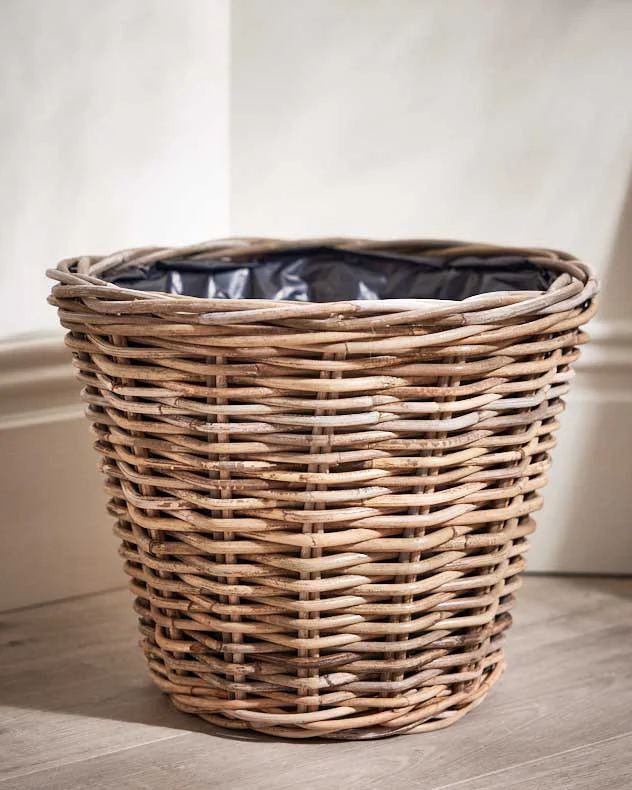 Rattan Planter Basket with Lining - Image 3