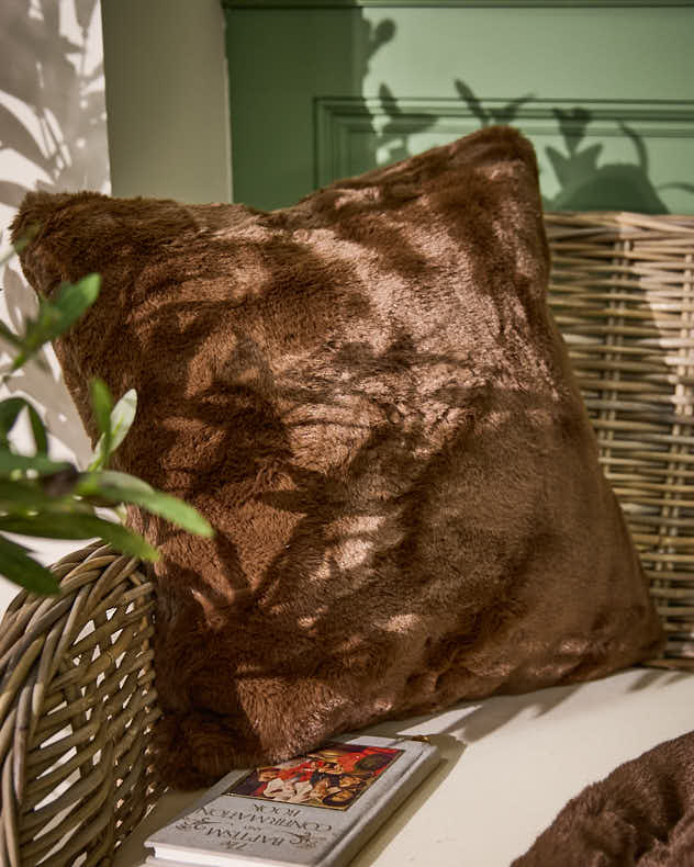 Teddy Brown Cushion and Throw Collection - Image 3