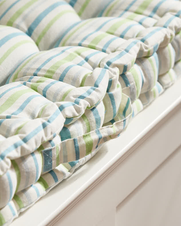 Tenby Stripe Indoor Bench Cushion - Image 4