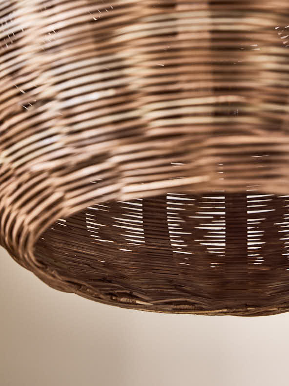 Tiaret Rattan Basket Light Shade - Image 4