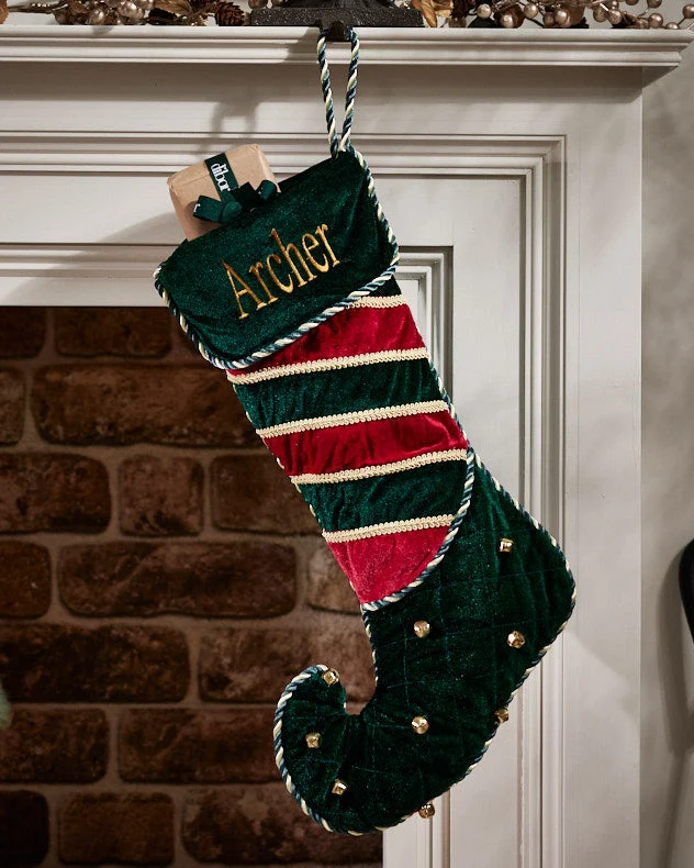 Velvet Boot Personalised Stocking - Image 2