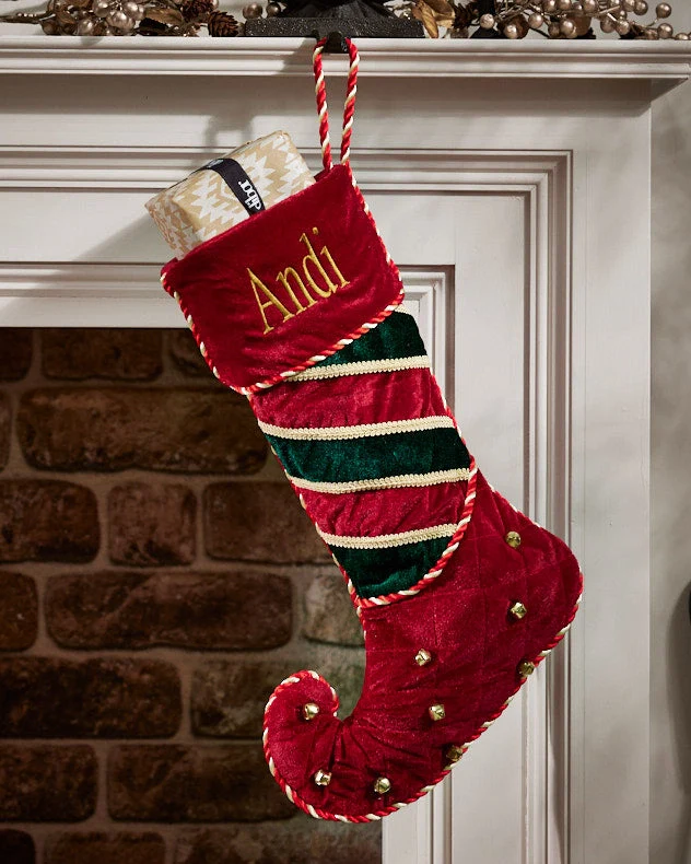 Velvet Boot Personalised Stocking - Image 3