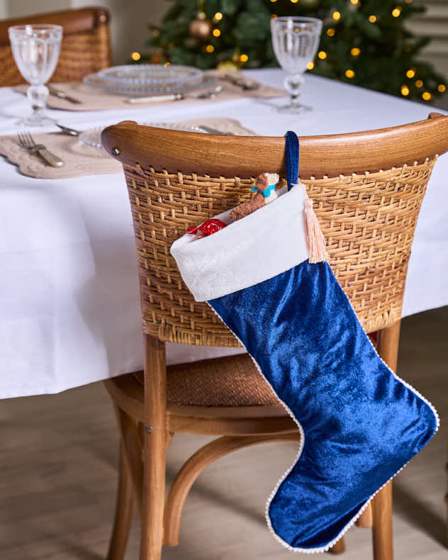 Velvet Pom Pom Stocking Collection - Image 5