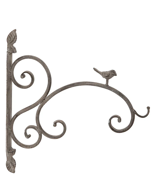 Scrolled Bird Garden Wall Bracket - Image 4