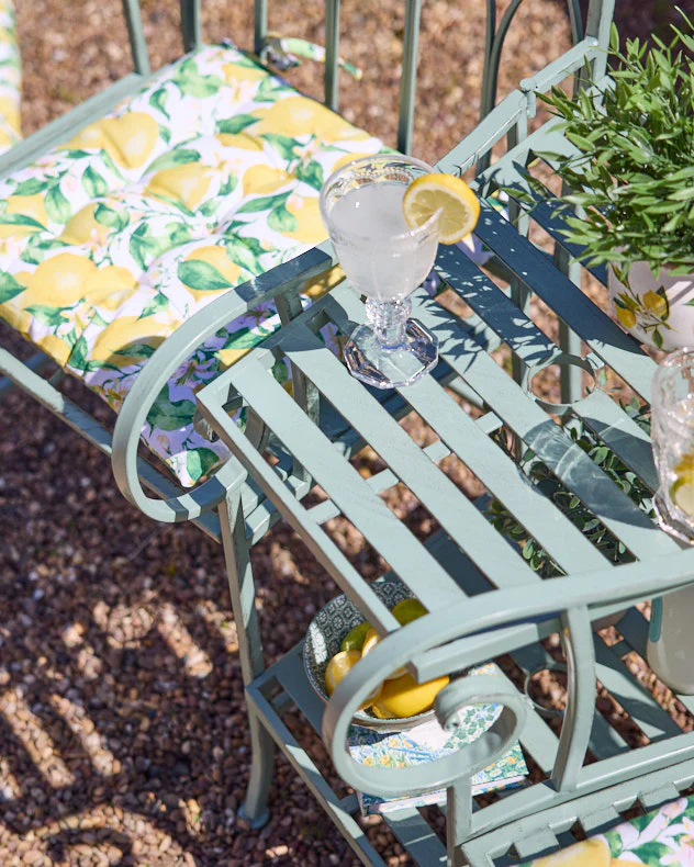 Green Arched Iron Companion Seat - Image 3