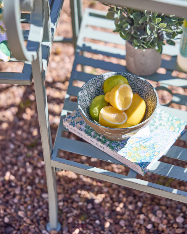 Green Arched Iron Companion Seat - Image 4