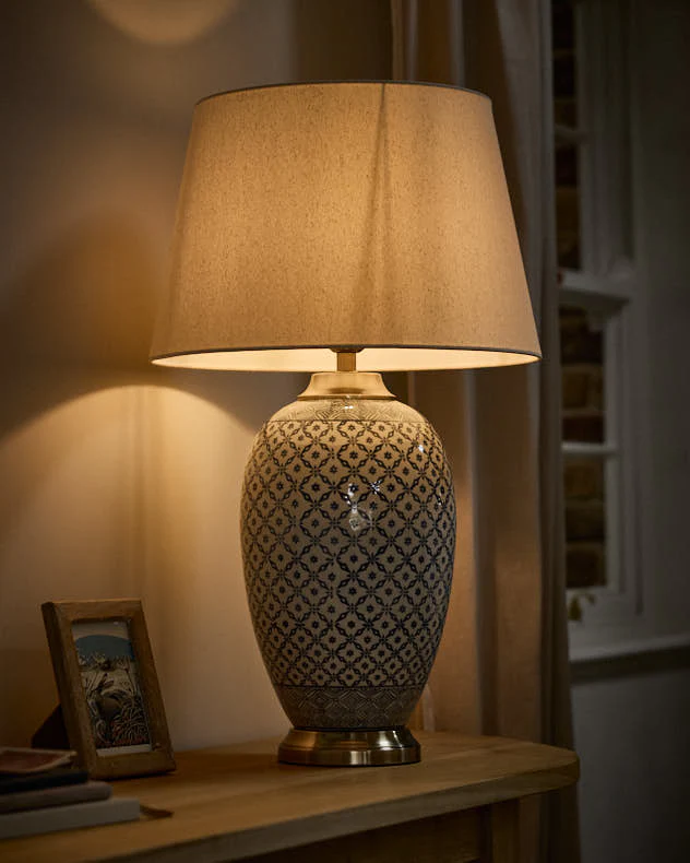 Vintage Mosaic Table Lamp - Image 3