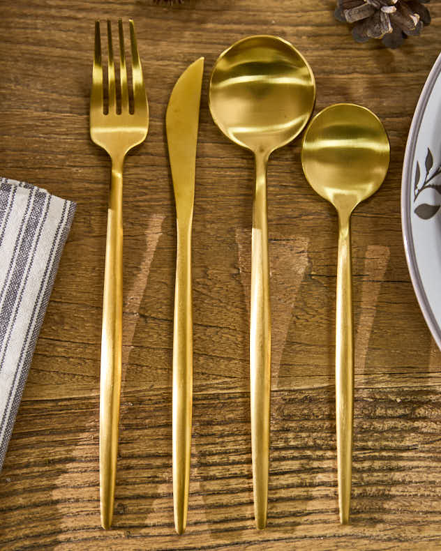 Contemporary 16pc Cutlery Set - Image 2