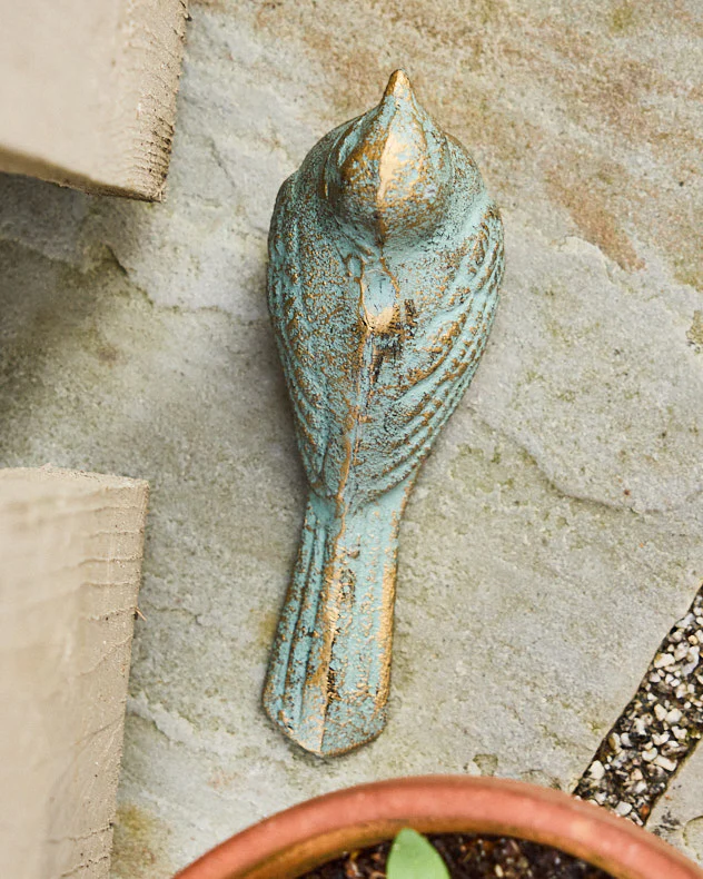 Vintage Style Cast Iron Bird Doorstop - Image 4