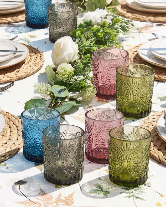 Vivaldi Coloured Glass Tumblers - Image 3