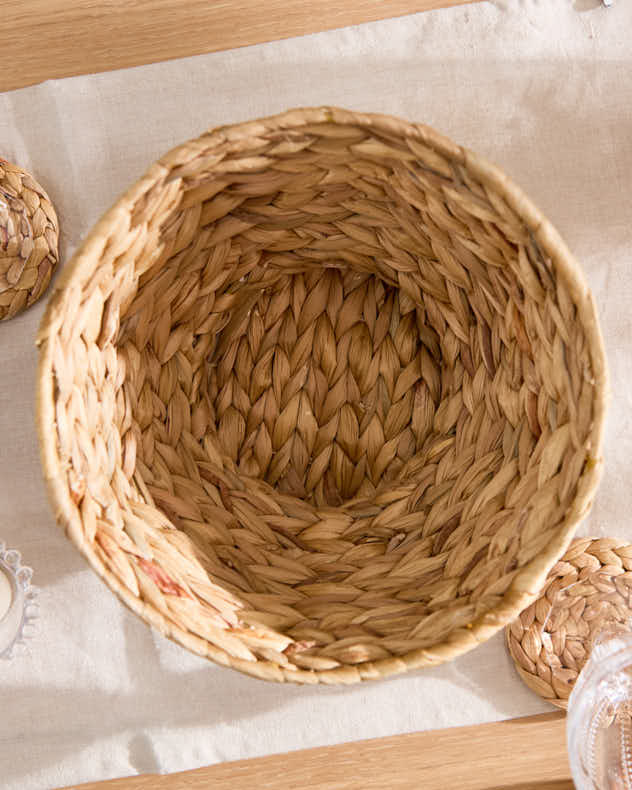 Water Hyacinth Footed Fruit Bowl - Image 4