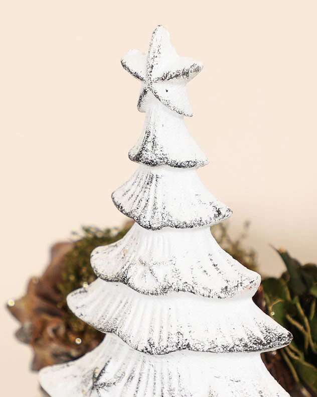 White Christmas Tree Stocking Holder - Image 3