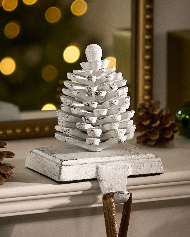 White Stocking Holder Collection - Image 2