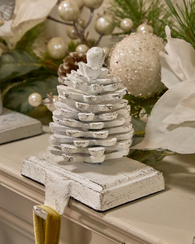 White Stocking Holder Collection - Image 6