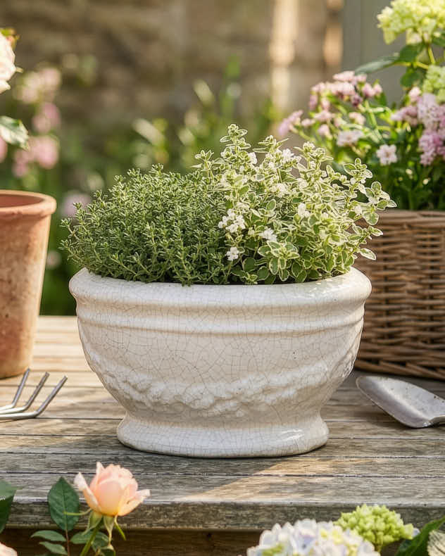 Whitehill Ceramic Planters - Image 3