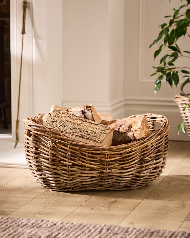 Wicker Boat Kindling Basket - Image 5