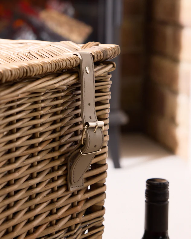 Tall Wicker Hamper Basket - Image 4