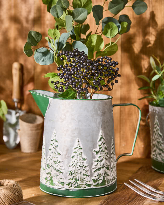 Winter Forest Pitcher Jug